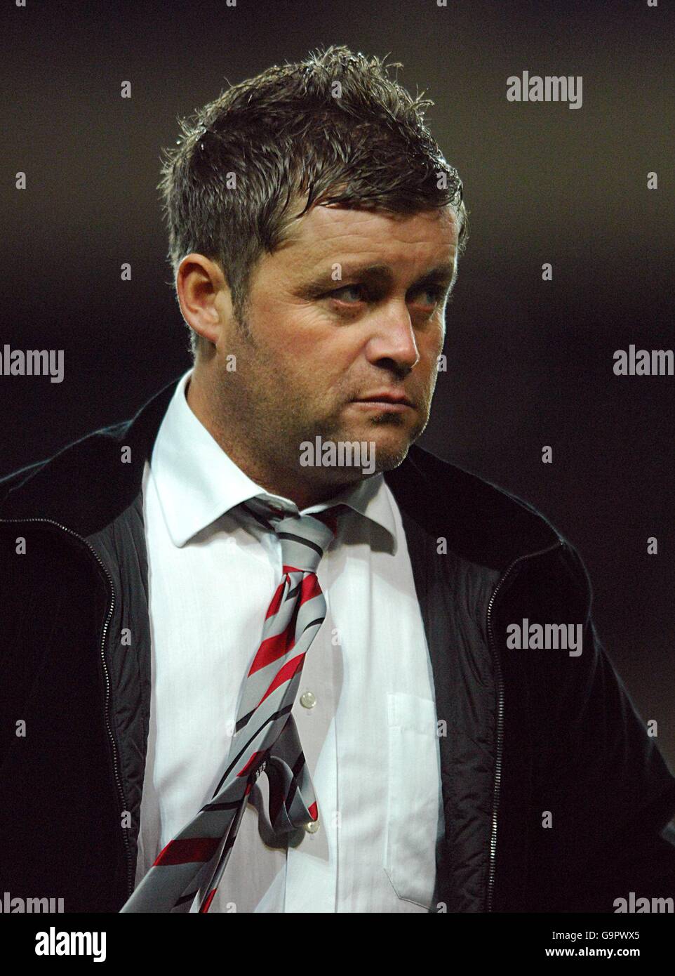 Soccer - la FA Carlsberg Cup - Premier tour - Oxford United v Lewes - Kassam Stadium Banque D'Images