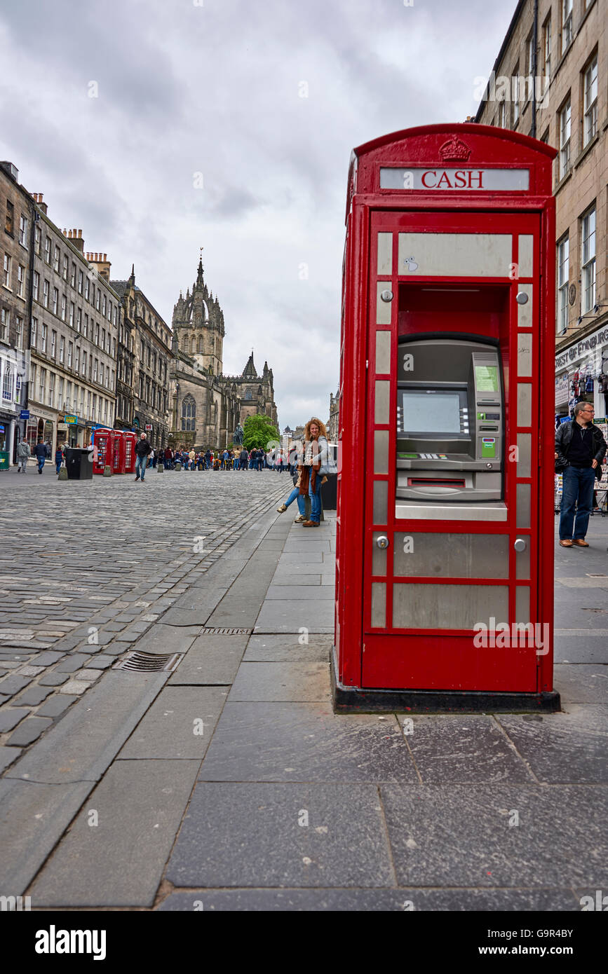 Le Royal Mile Edinburgh Banque D'Images