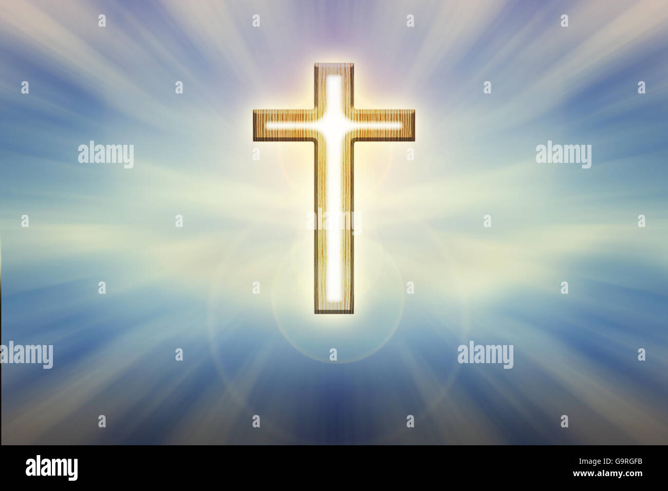 La Lumi re De Dieu Sous Forme De Bougies Creux Crucifix Fond Bleu la-lumi-re-de-dieu-sous-forme-de-bougies-creux-crucifix-fond-bleu