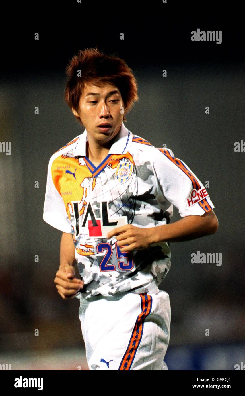 Football japonais - J League - Jef United Ichihara v Shimizu S Pulse.Daisuke Ichikawa, impulsion Shimizu S. Banque D'Images