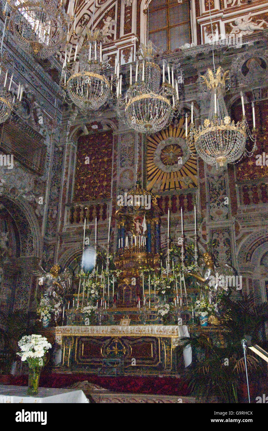 Église Santa Caterina, Palerme, Sicile, Italie / Chiesa di Santa Caterina d'Alessandria Banque D'Images