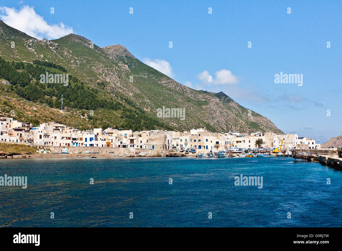 L'île de Marettimo, îles Égades, province de Trapani, Sicile, Italie,  Europe, Méditerranée / Marettimo Photo Stock - Alamy