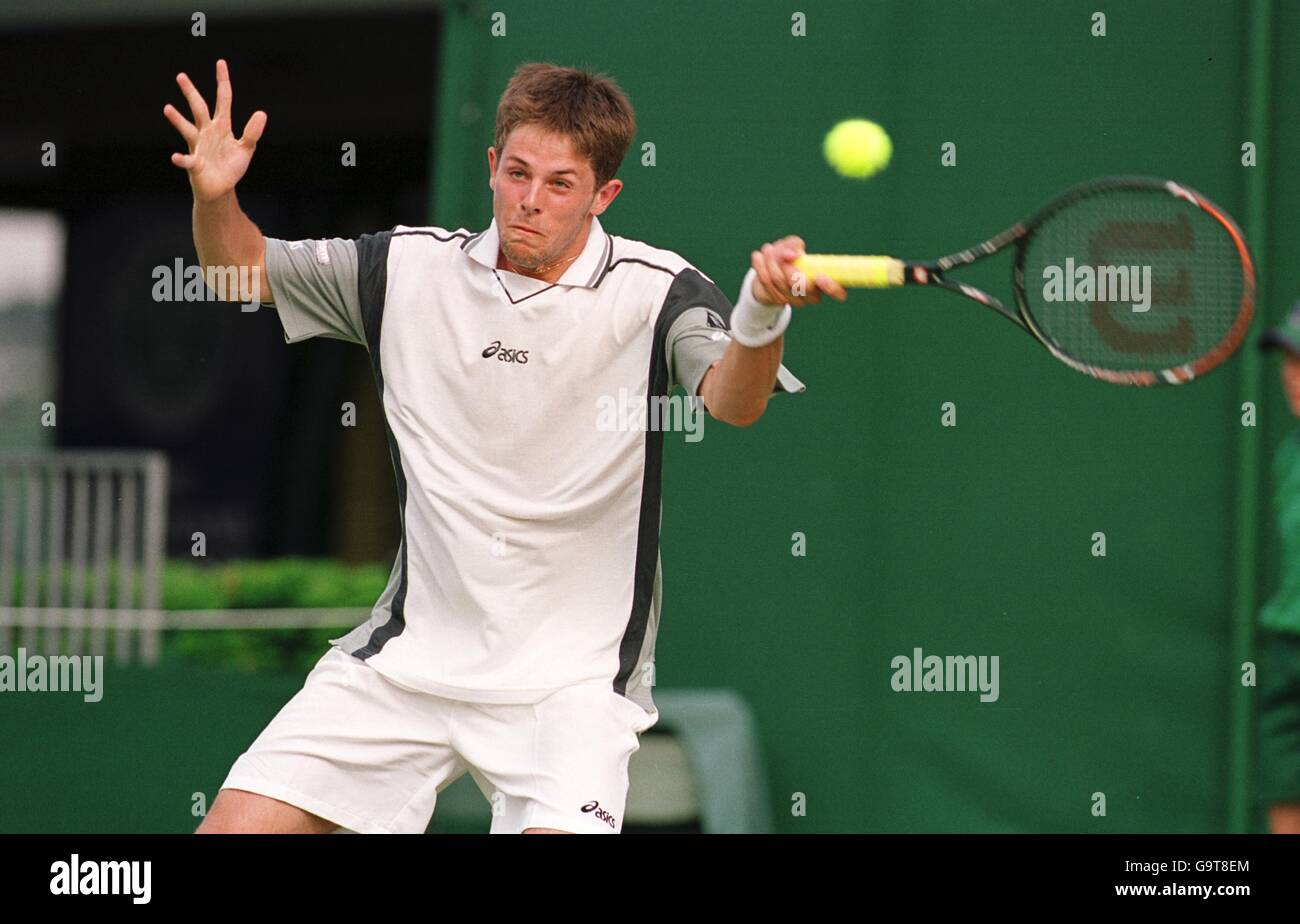 Tennis - Wimbledon - Premier tour Banque D'Images