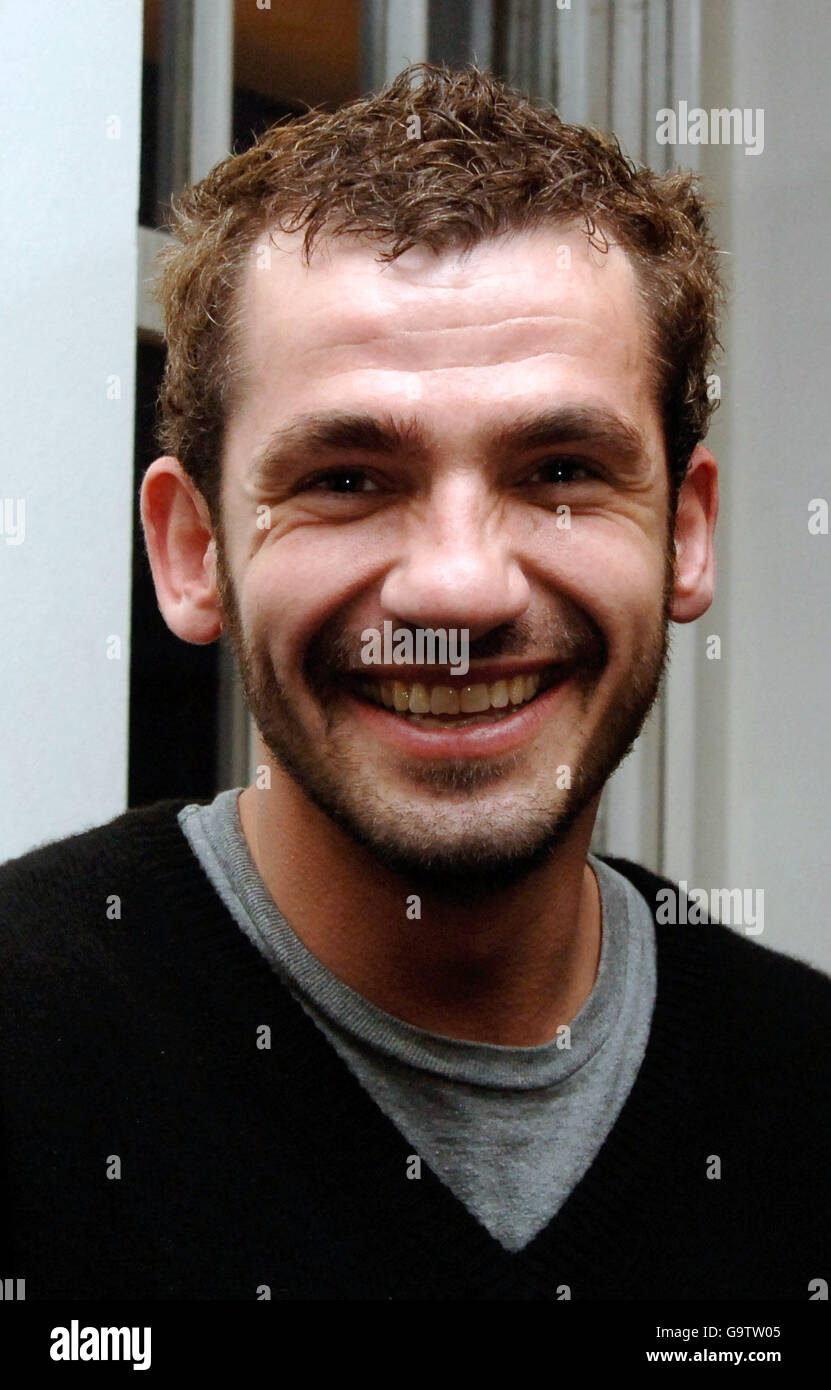 L'acteur Kieran O'Brien arrive à la projection spéciale de l'épisode final de 'Life on Mars' à BAFTA à Piccadilly, à l'ouest de Londres. Banque D'Images