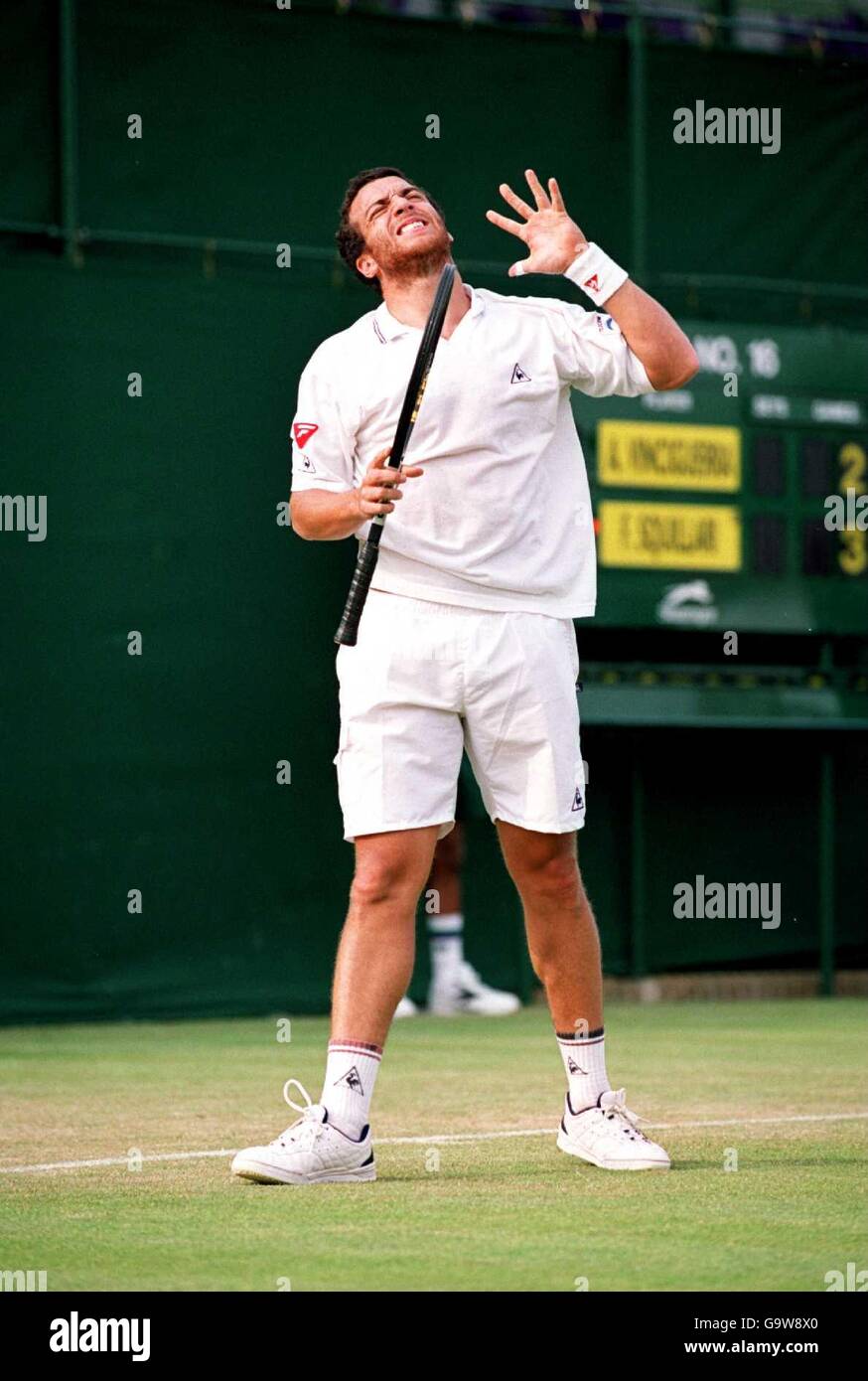 Tennis - Wimbledon - Premier tour Banque D'Images