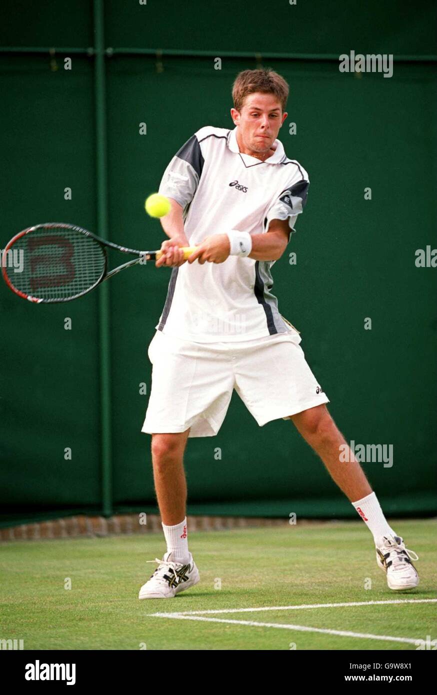 Tennis - Wimbledon - Premier tour Banque D'Images