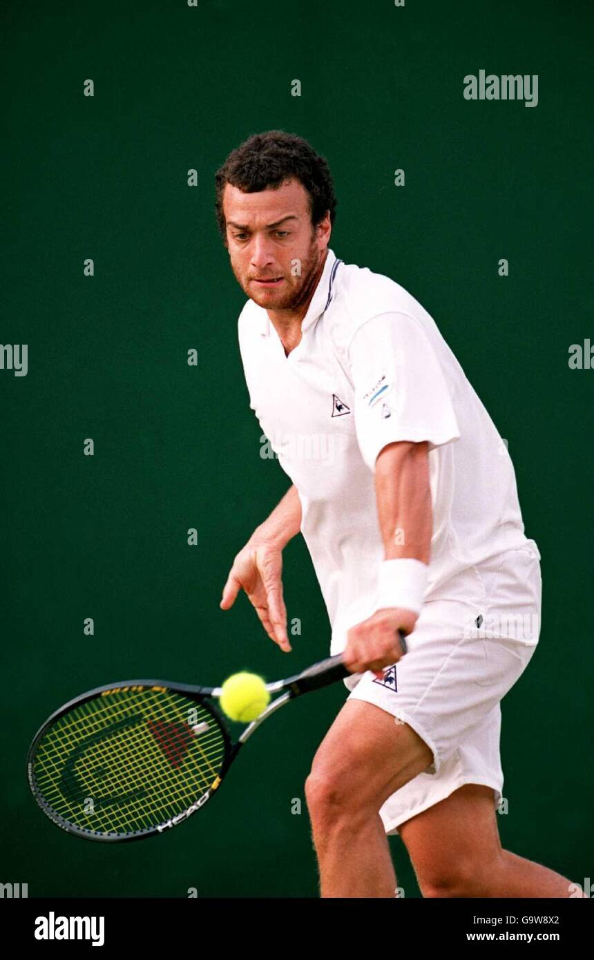Tennis - Wimbledon - Premier tour Banque D'Images