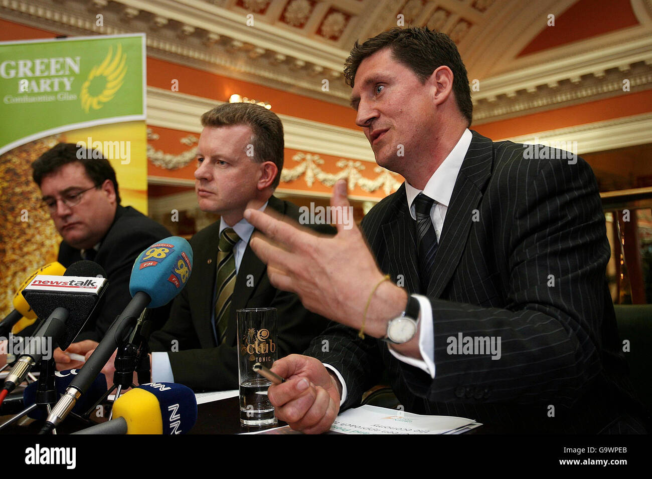 Le Parti Vert propose de réduire la TVA Banque D'Images