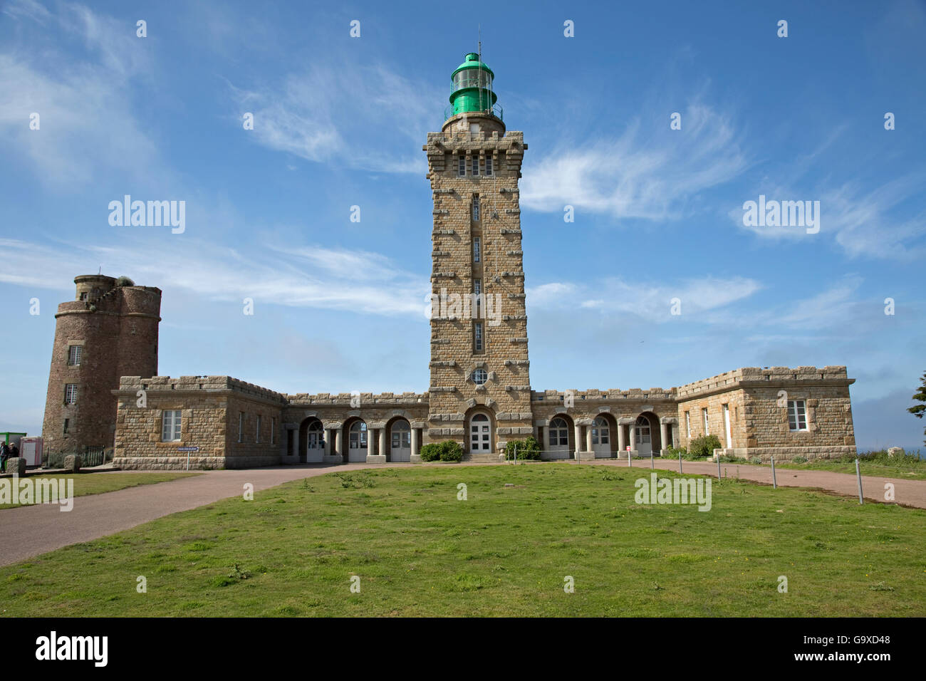 Cap Fréhel Bretagne France phares Côte d'Émeraude Banque D'Images