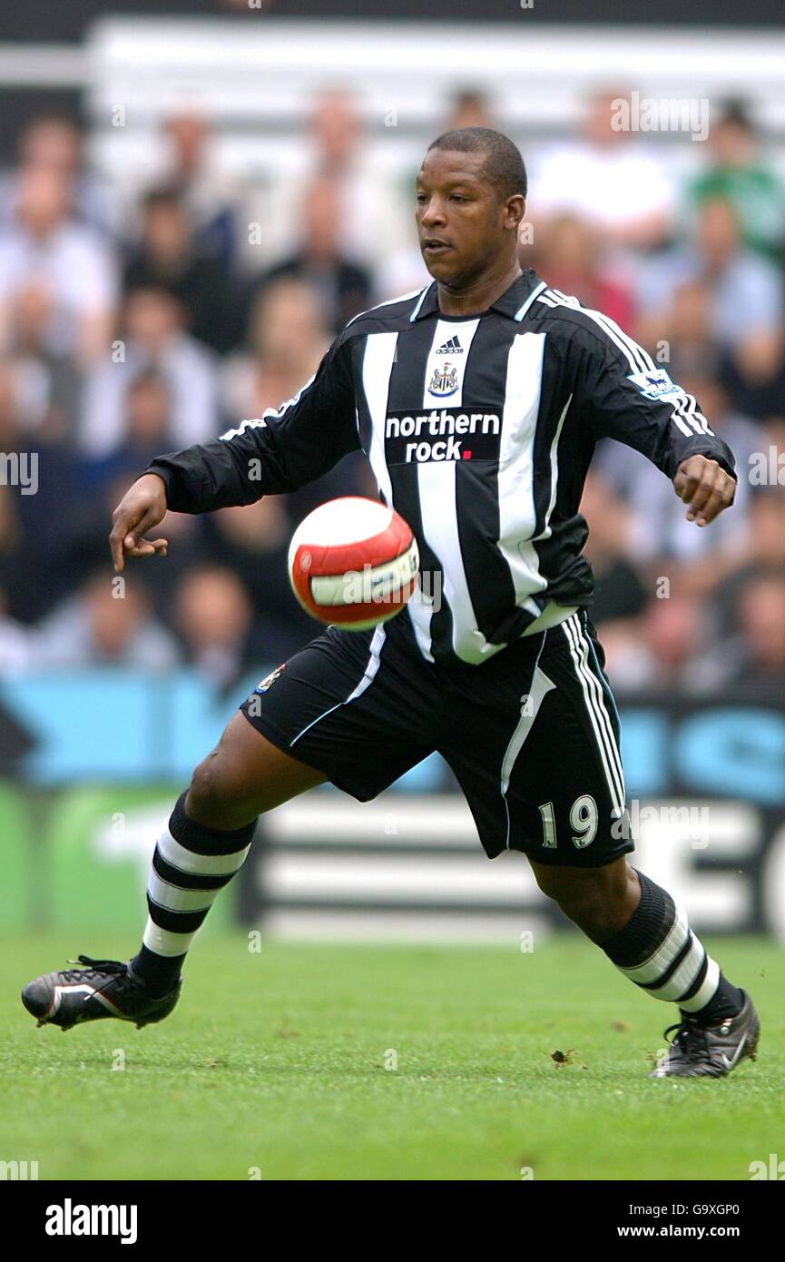 Soccer - FA Barclays Premiership - Newcastle United / Blackburn Rovers - St James Park. Titus Bramble, Newcastle United Banque D'Images