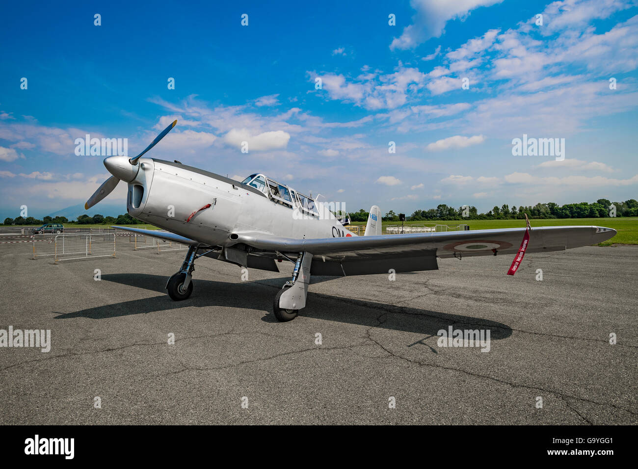 Italie Turin Collegno Aereoclub 2 Juillet 2016 L'événement de l'aéroport Centennial Torino Aeritalia - 1916/2016 - Aereo : crédit facile vraiment Star/Alamy Live News Banque D'Images
