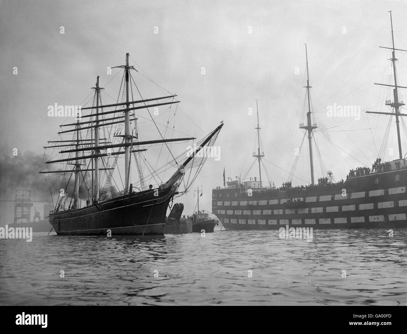 LE CUTTY SARK Banque D'Images
