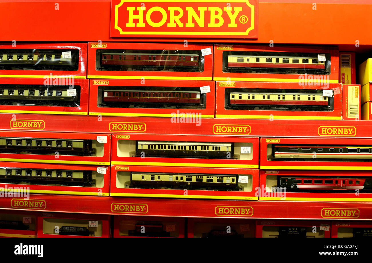 Hornby pour annoncer les résultats définitifs Banque D'Images