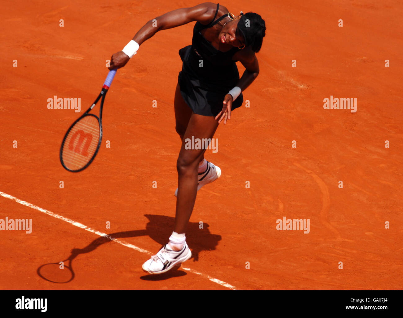 Tennis - Open de France 2007 - Jour 6 - Roland Garros Banque D'Images