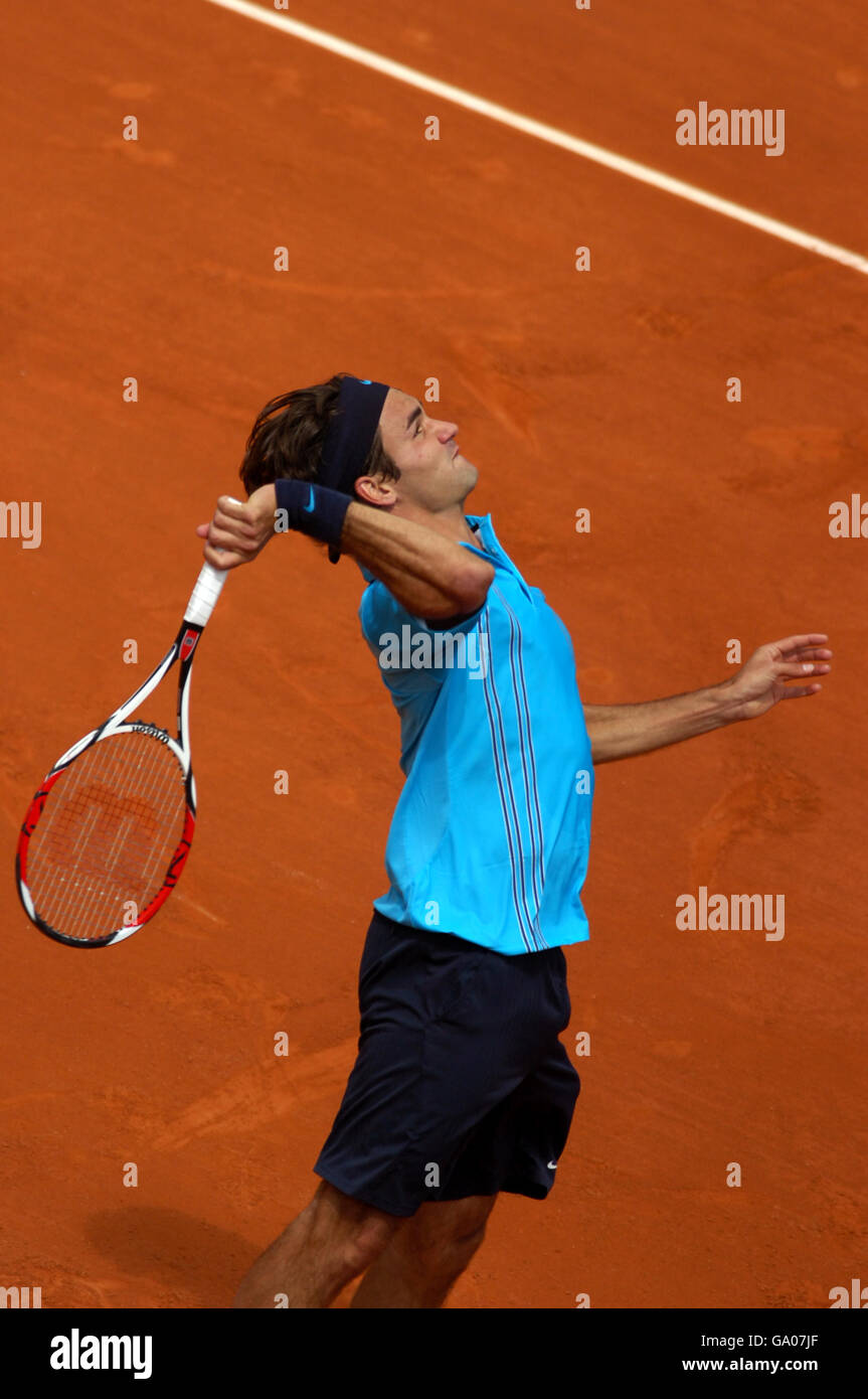 Tennis - Open de France 2007 - Jour 6 - Roland Garros Banque D'Images