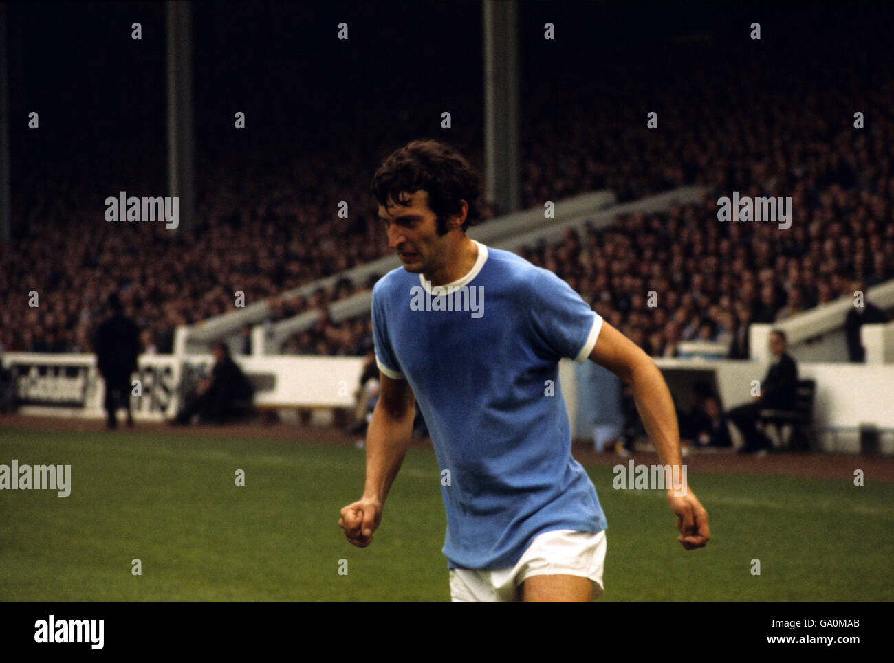 Football - League Division One - Manchester City / Stoke City - Maine Road. Neil Young, Manchester City Banque D'Images