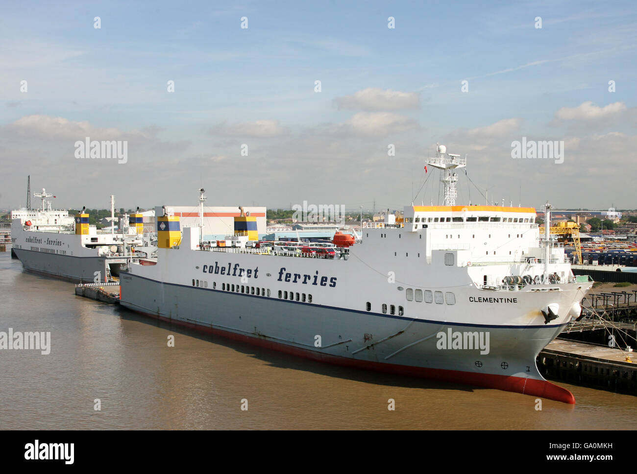 Cobelfret ferries Banque de photographies et d’images à haute ...