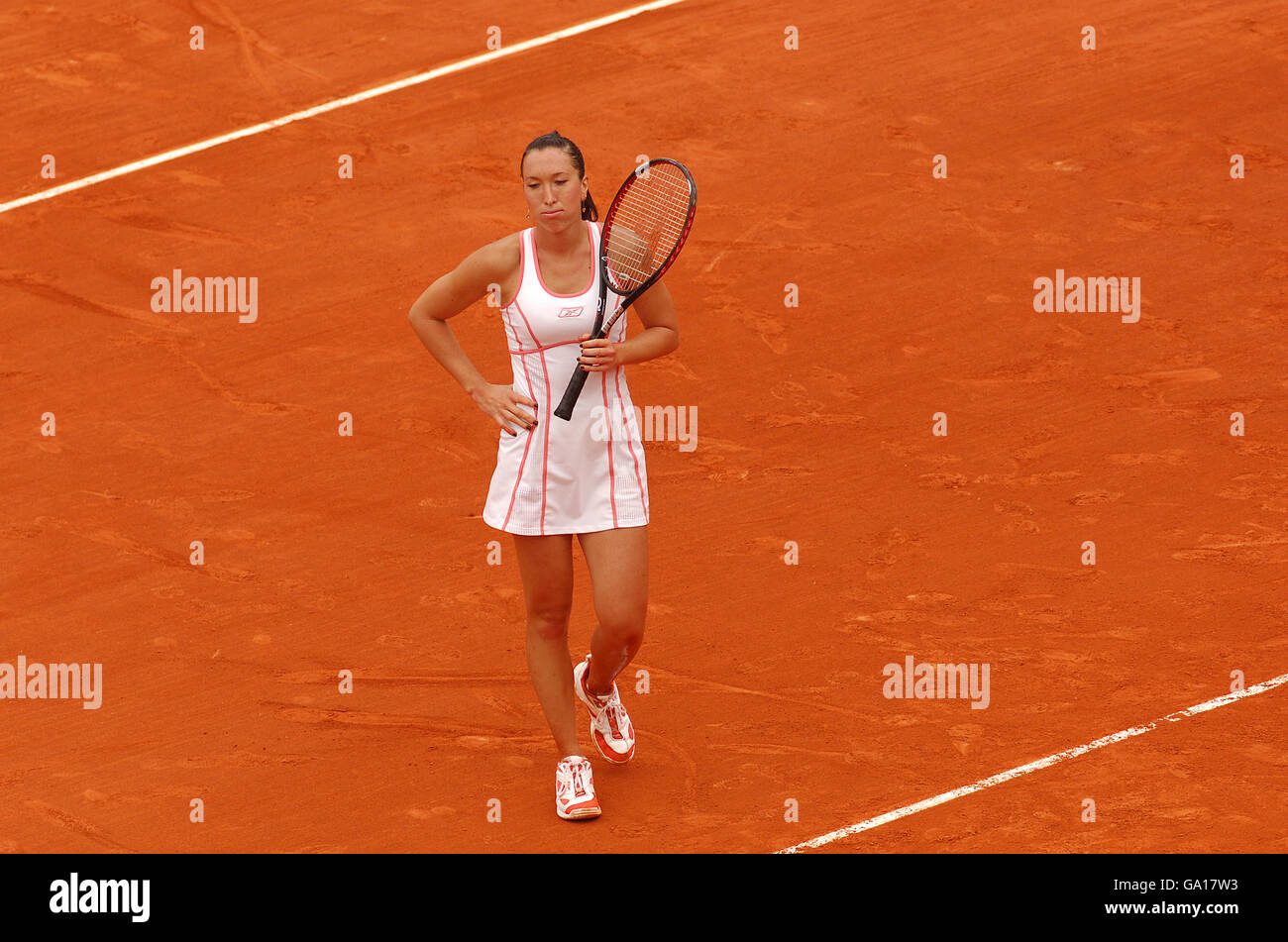 Tennis - Open de France 2007 - Jour douze - Roland Garros Banque D'Images