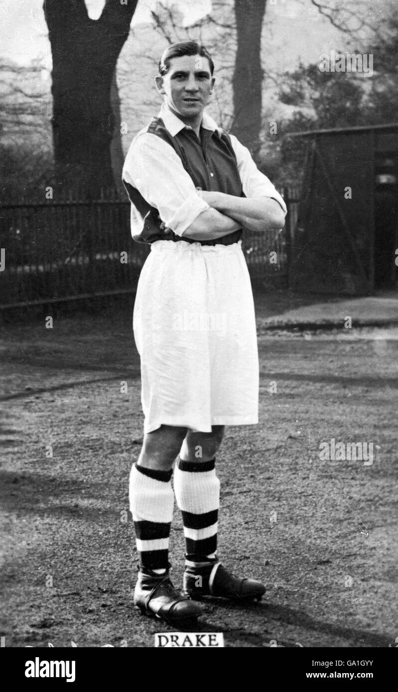 Football - Ligue de football Division 1 - Arsenal. Ted Drake, Arsenal Banque D'Images