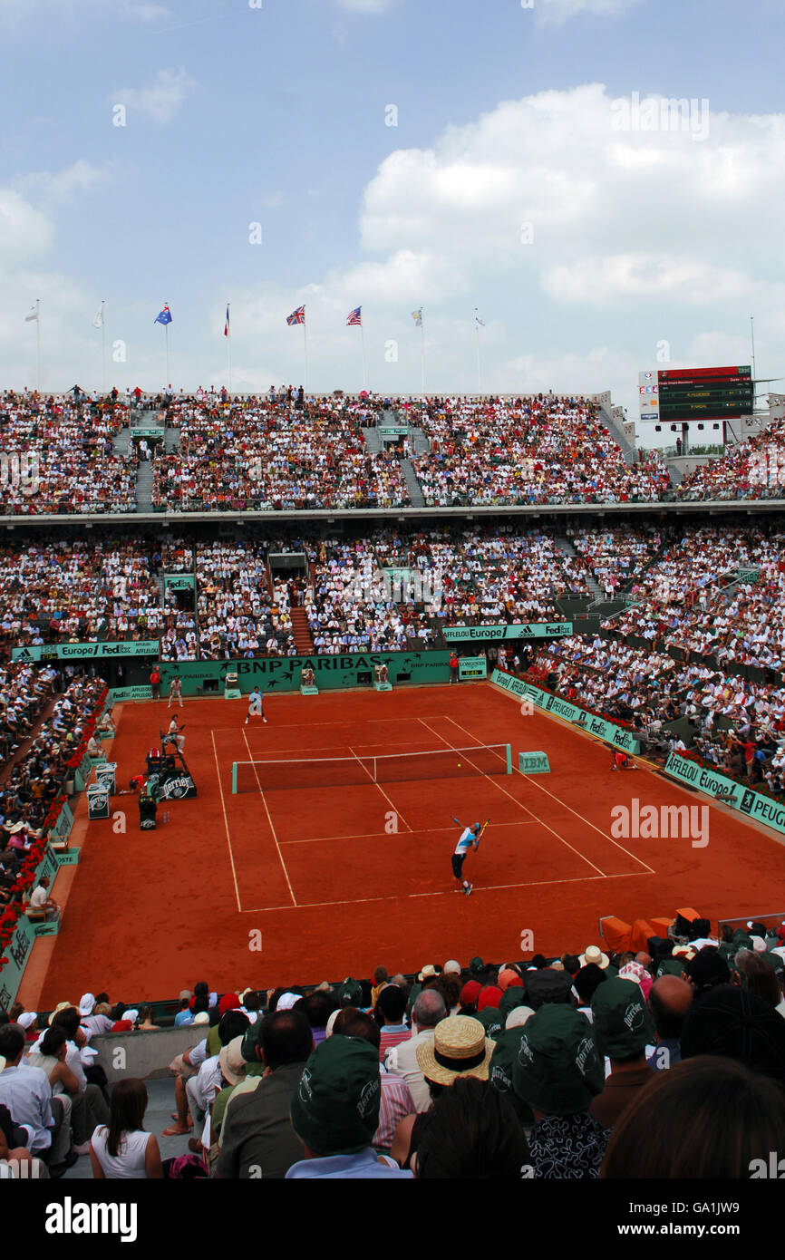 Tennis - Open de France 2007 - Jour 15 - Mens Final - Roland Garros Banque D'Images