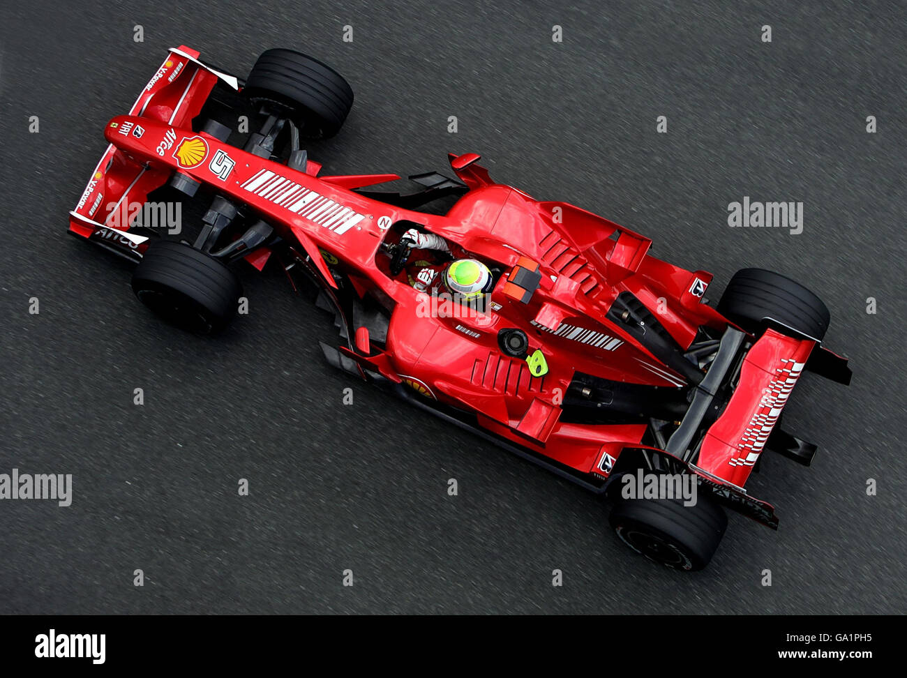 Course de Formule 1 - Grand Prix - Pratique - Magny Cours Banque D'Images