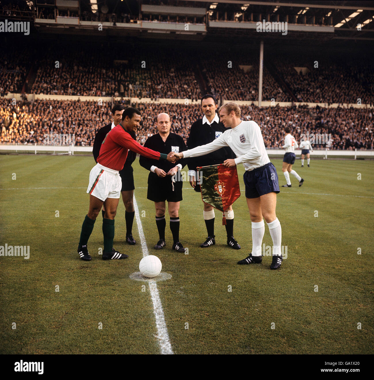 Football Coupe du Monde Angleterre 1966 Semi Final Angleterre