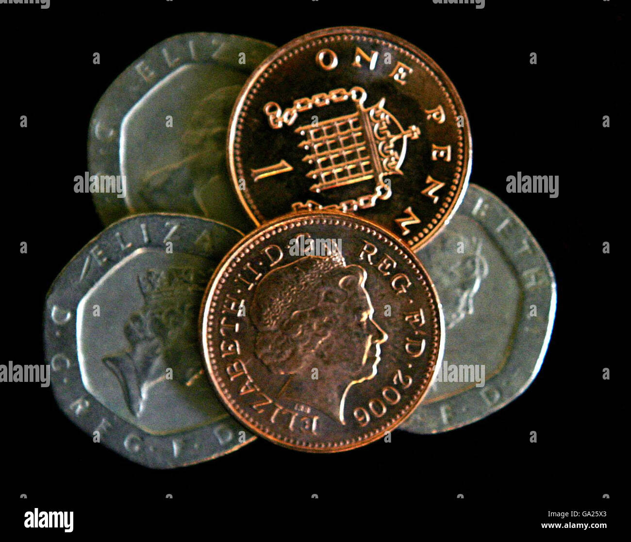 Coût Royals chaque contribuable 62p Banque D'Images