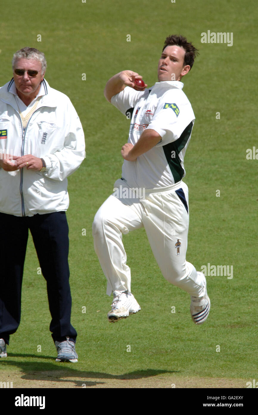 Cricket - Liverpool Victoria County Championship - Division deux - Leicestershire v Glamorgan - Grace Road Banque D'Images