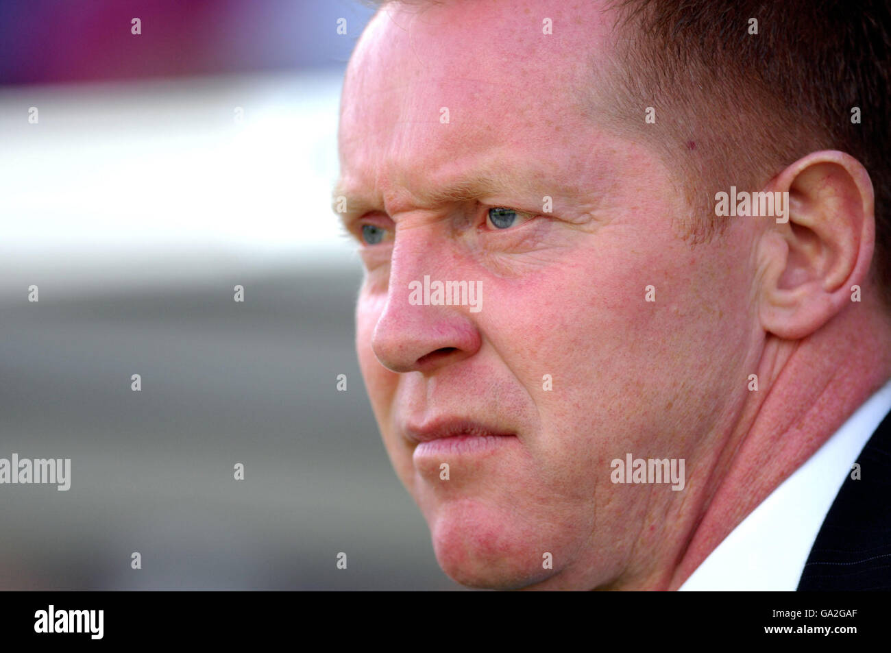 Football - amical - Aldershot Town / Crystal Palace - terrain de loisirs. Gary Waddock, directeur de la ville d'Aldershot Banque D'Images