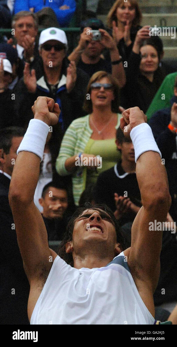 Tennis - tournoi de Wimbledon 2007 - Jour 9 - All England Club Banque D'Images