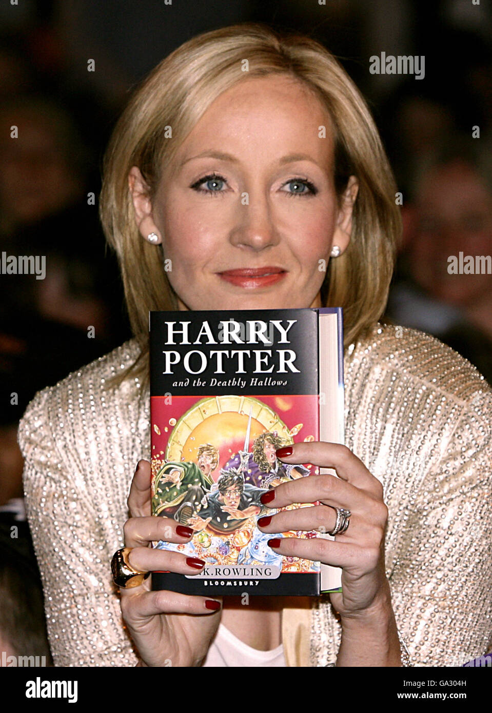 Littérature - JK Rowling livre signature - Londres - 2007 Banque D'Images