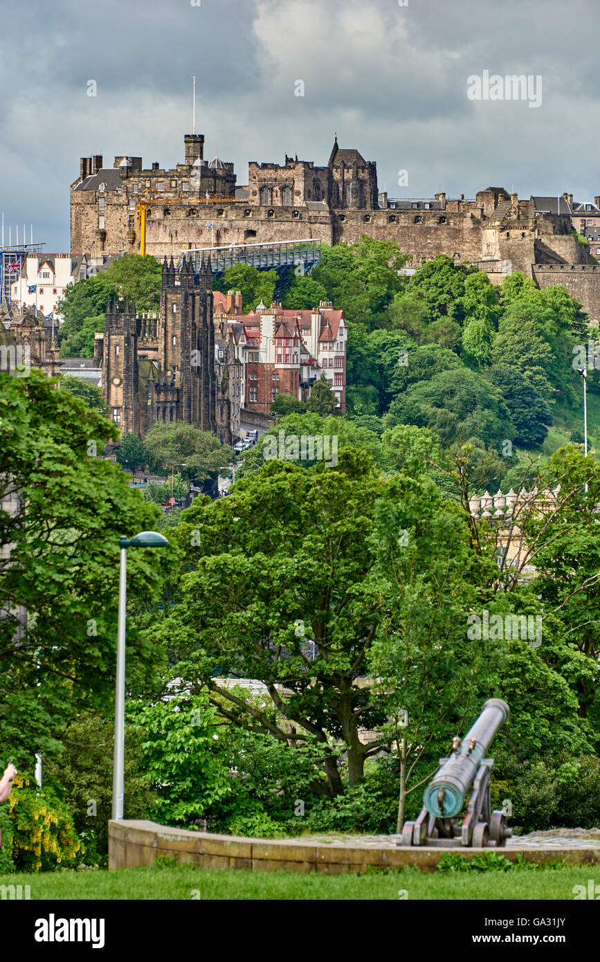 Edimbourg est la capitale de l'Ecosse et l'un de ses 32 domaines du conseil du gouvernement local Banque D'Images