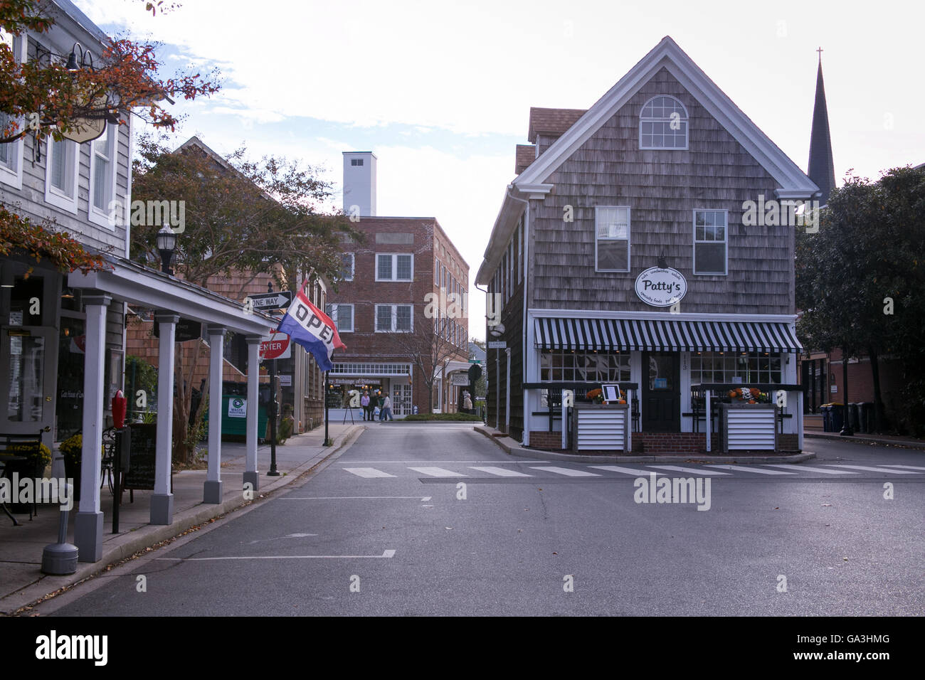 Patty's restaurant à Lewes, Delaware. Banque D'Images