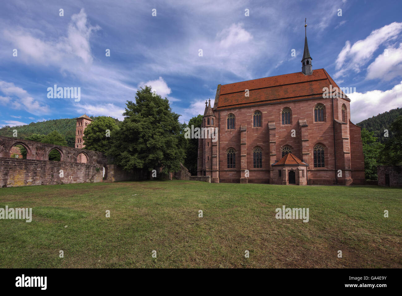 Cloître de Calw dans forêt noire Banque D'Images