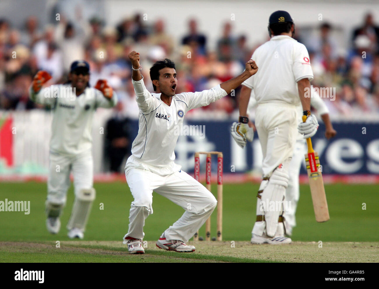 Cricket - npower deuxième Test - Angleterre v Inde - Jour 1 - Trent Bridge Banque D'Images