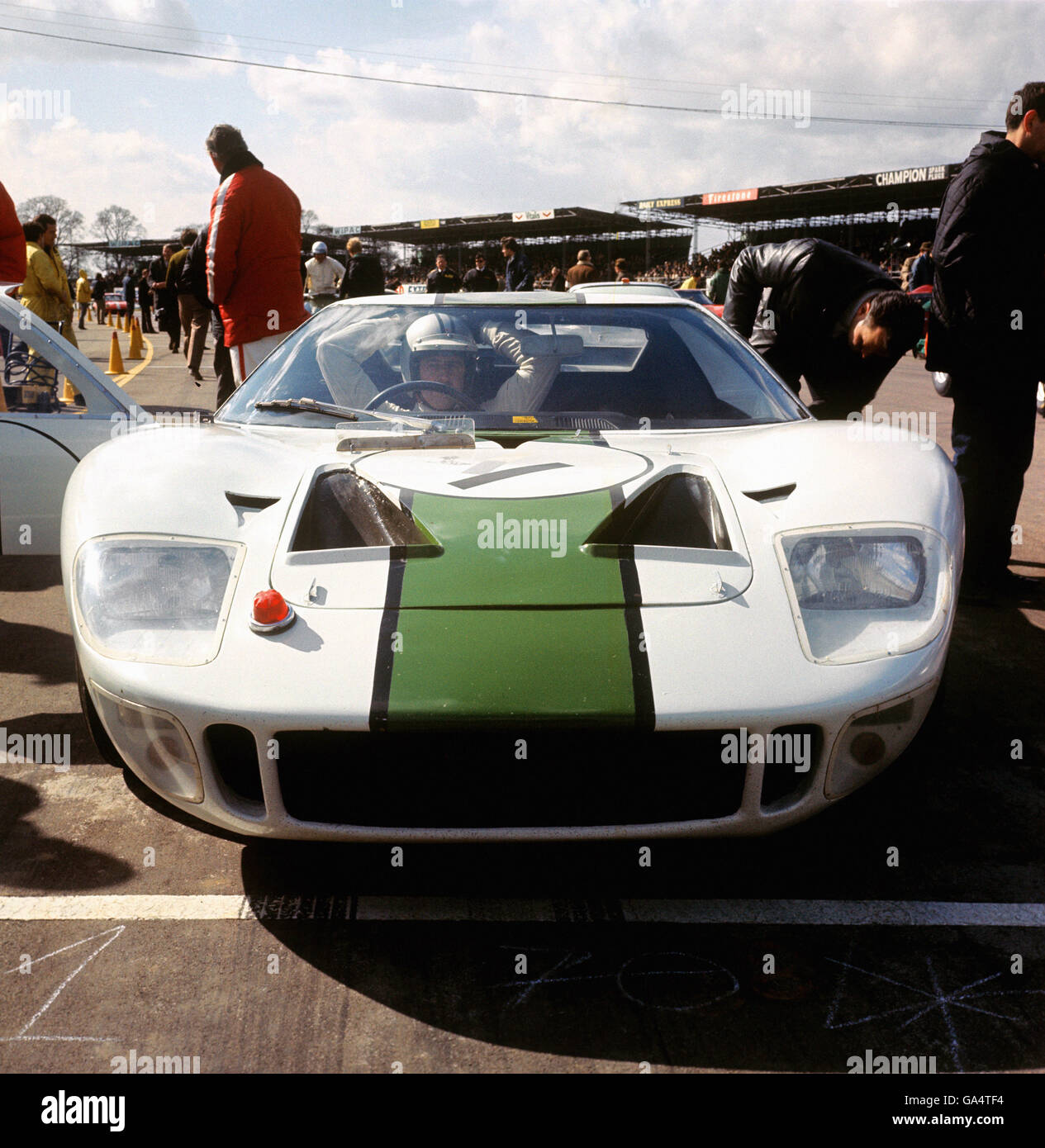 Motor Sport - Silverstone - 1967 Banque D'Images