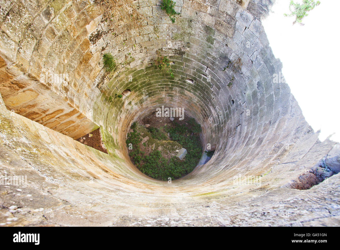 Noto, ancien château médiéval Banque D'Images