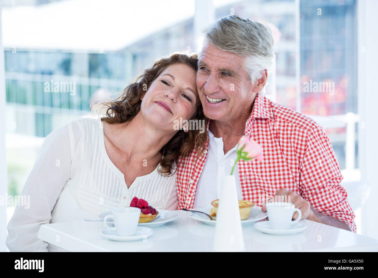 Smiling couple Banque D'Images