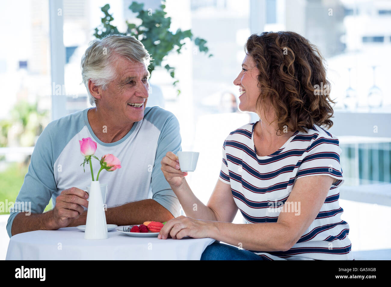 Heureux couple Banque D'Images