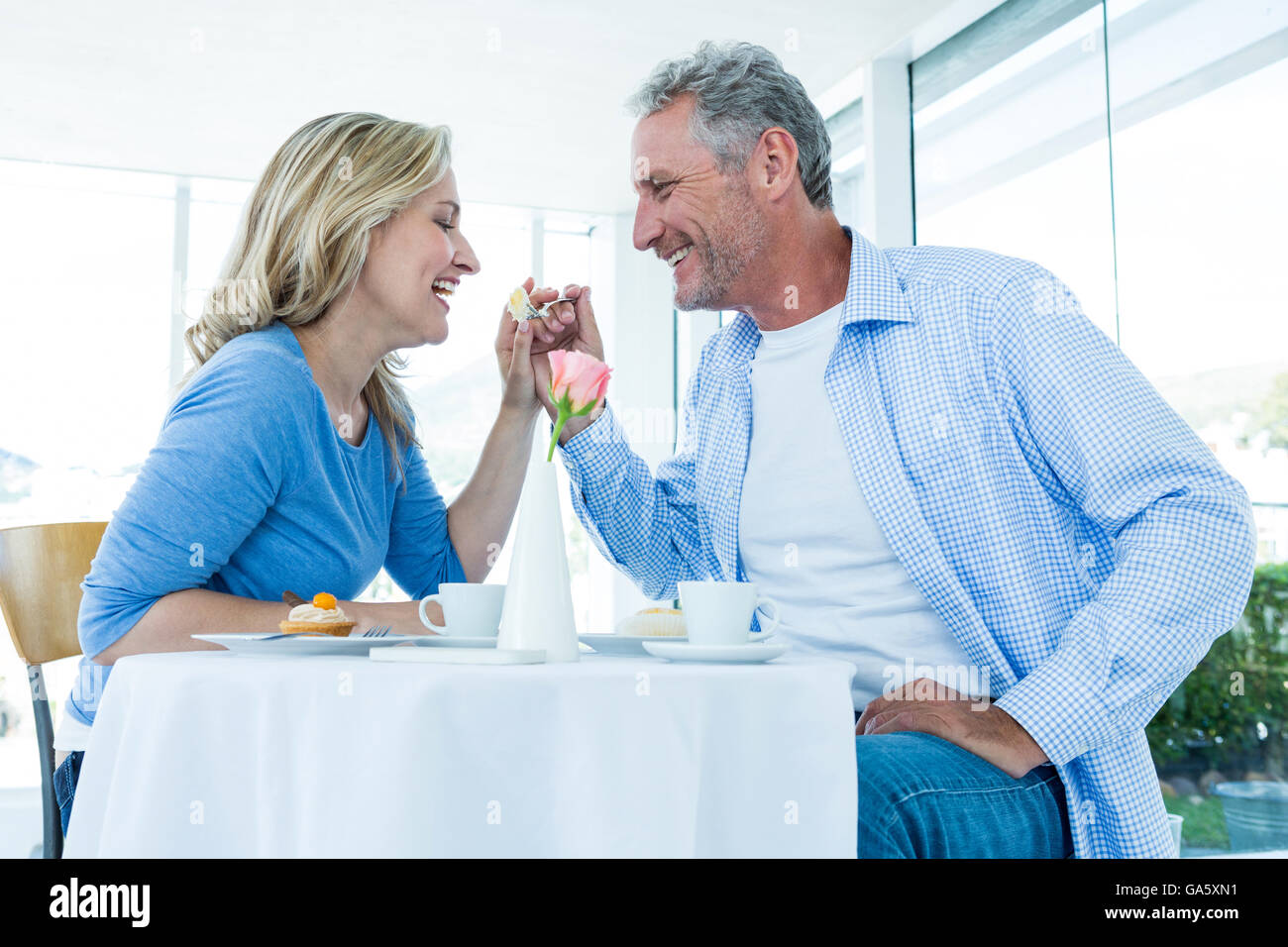 Couple romantique Banque D'Images