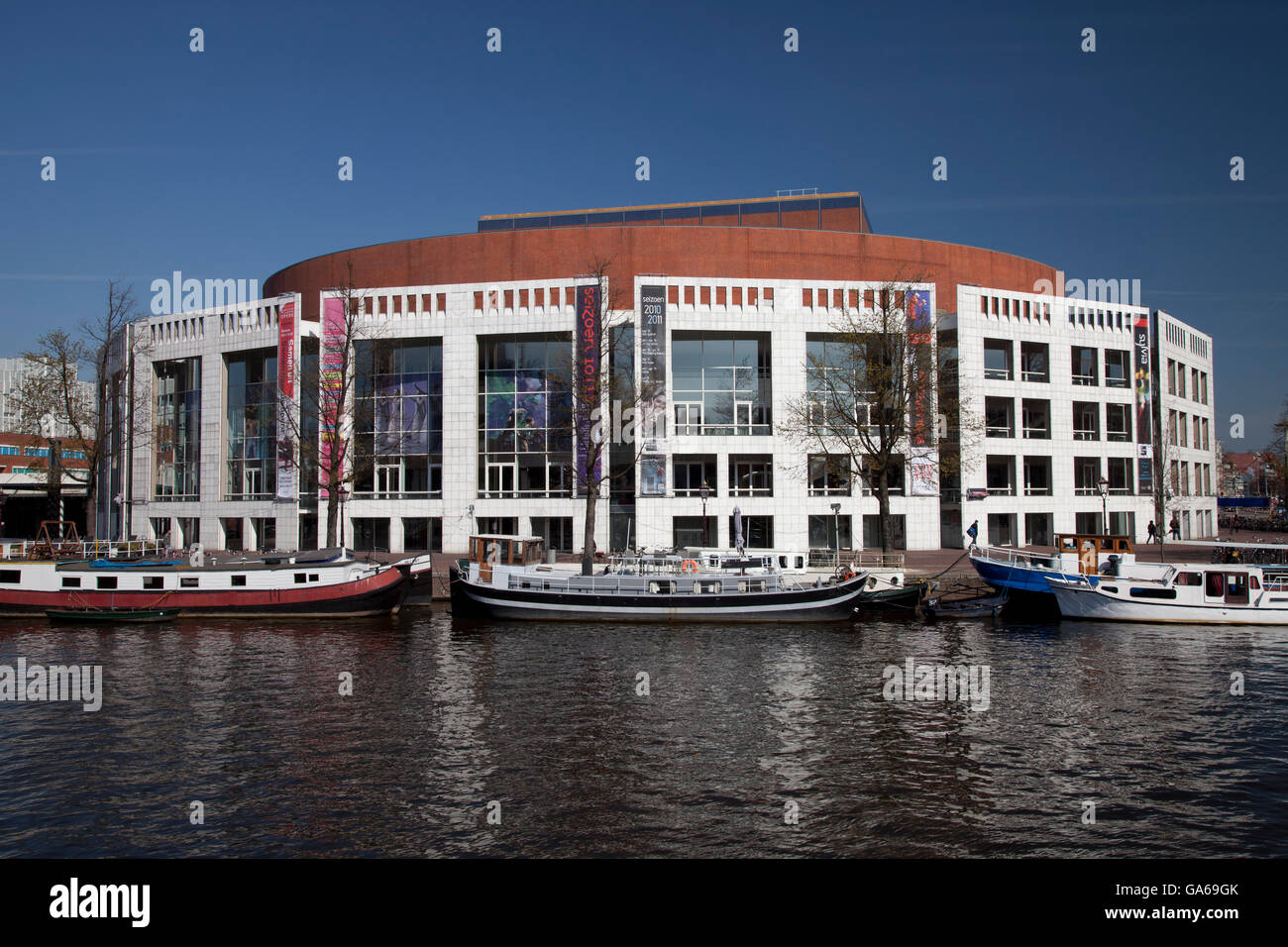 Muziektheater, Music Theatre, Amsterdam, Pays-Bas, Europe Banque D'Images