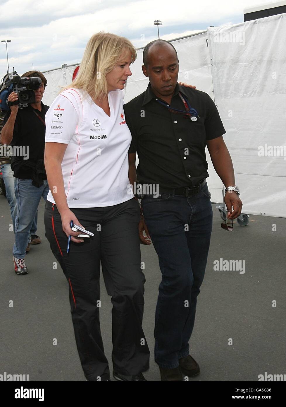 Anthony, le père de Lewis Hamilton, après que son fils s