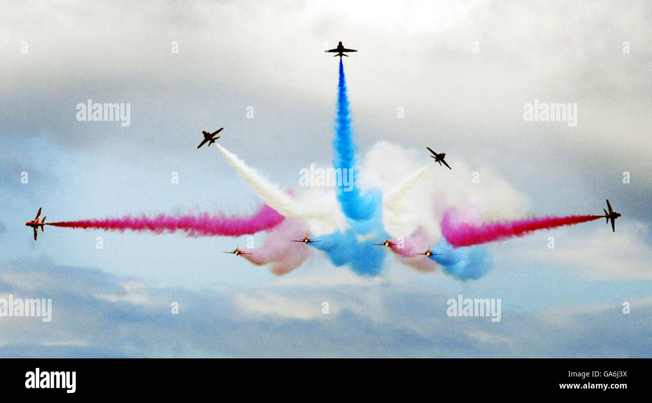 Musée national de l'Airshow Vol Banque D'Images