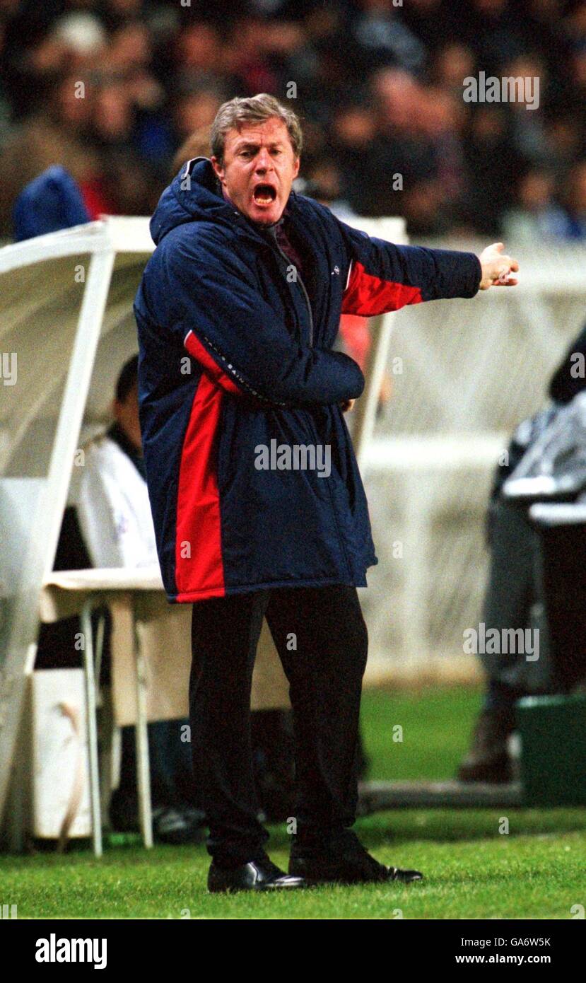 France football -première Ligue - Paris Saint Germain / Marseille.Luis Fernandez, Paris Saint Germain Coach Banque D'Images