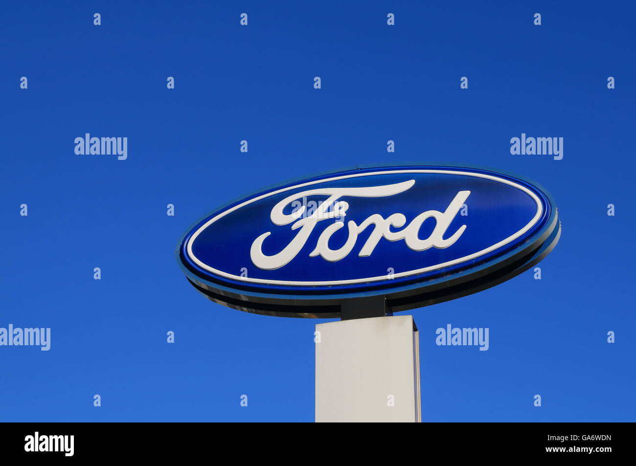 Le constructeur automobile Ford Banque D'Images