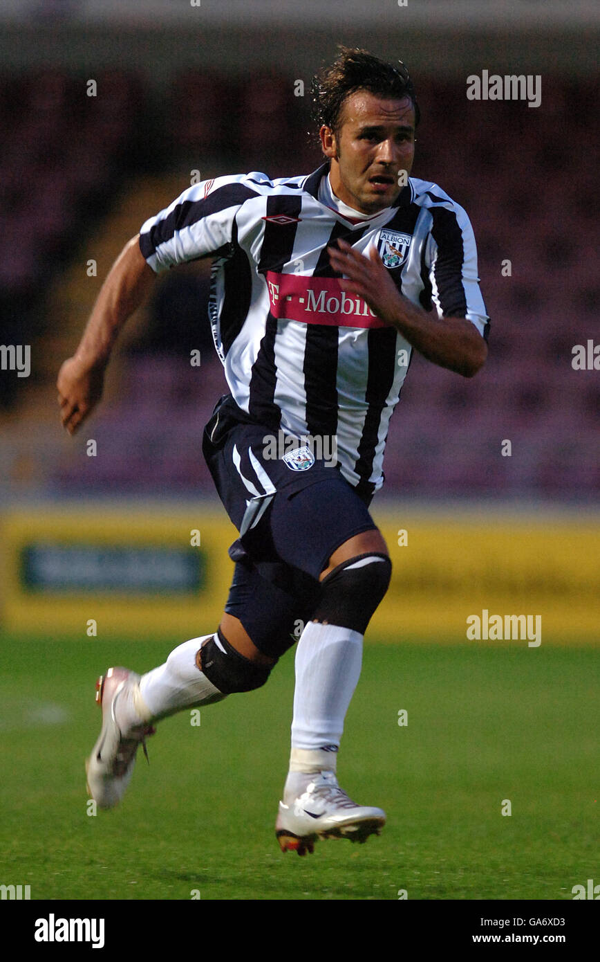 Football - amical - Northampton Town v West Bromwich Albion - Sixfields Stadium. West Bromwich Albion Filipe Teixeira Banque D'Images