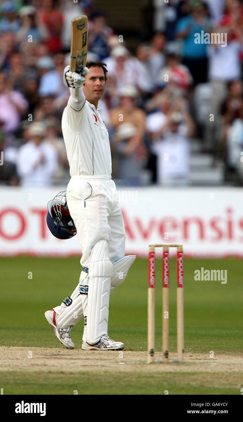 Cricket - npower deuxième Test - Angleterre v Inde - Jour 4 - Trent Bridge Banque D'Images