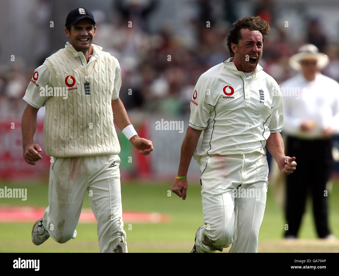 Cricket - npower deuxième Test - Angleterre v Inde - Jour trois - Trent Bridge Banque D'Images