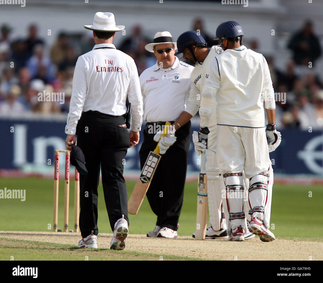 Cricket - npower deuxième Test - Angleterre v Inde - Jour trois - Trent Bridge Banque D'Images