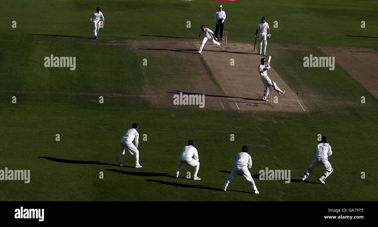 Cricket - npower deuxième Test - Angleterre v Inde - Jour trois - Trent Bridge Banque D'Images